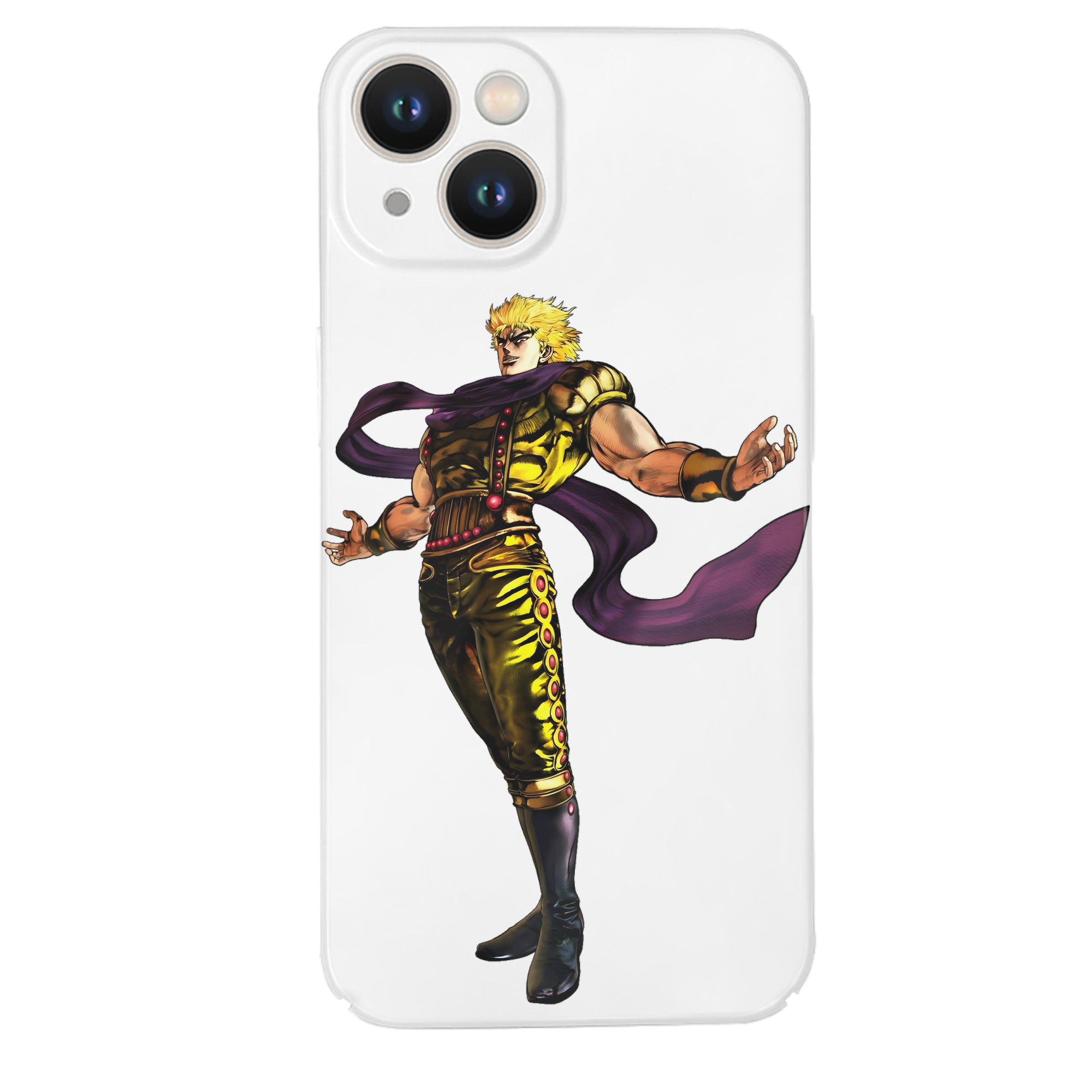 （画像用） ジョジョの奇妙な冒険 ディオ?ブランドー JoJo's Bizarre Adventure Dio Brando 【iPhone 14シリーズ対応】ハードケース